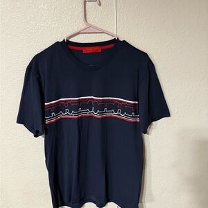 Carolina Herrera Dark Blue Graphic Tee